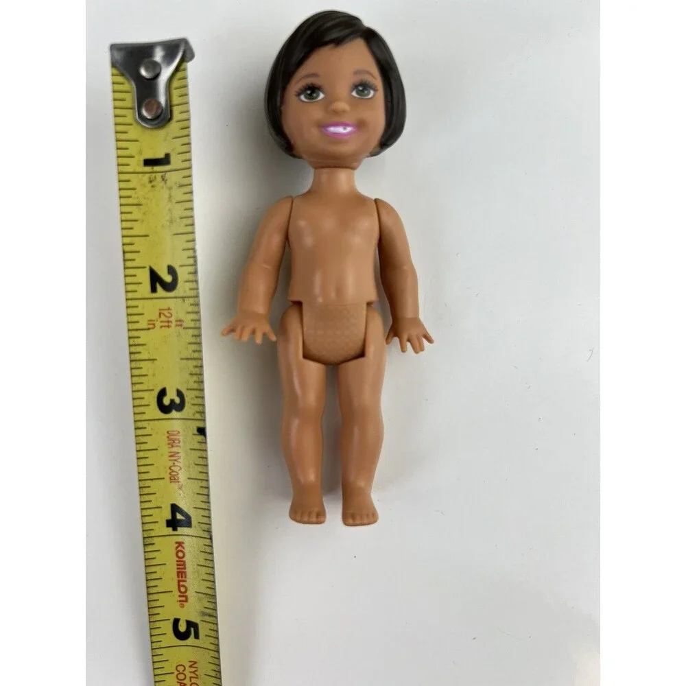 Barbie Skipper Babysitters Inc Toddler Doll Dark Brown Hair & Eyes Mattel 1994